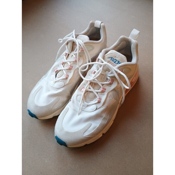 NIKE Women Air Max 270 REACT American Modern Summit Running Shoes Sz 9.5 - Picture 2 of 14